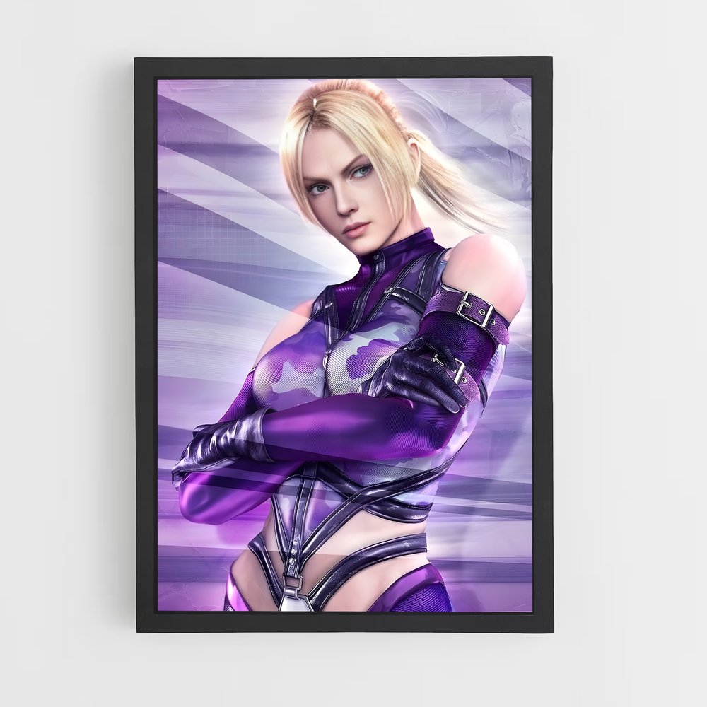 Poster Purple Samurai – affiche Tekken (vue 2)